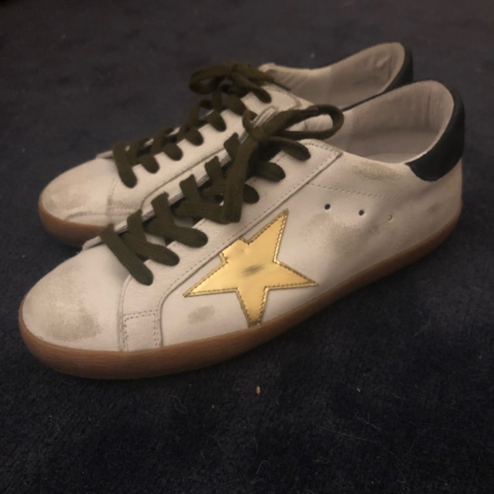 Golden Goose Leather Superstars Low sneakers